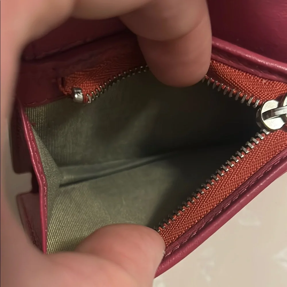 Jimmy Choo Pink Leather Wallet - Picture 9 of 11